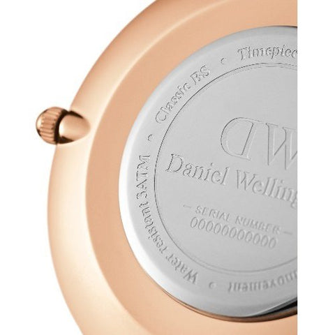 Daniel Wellington DW00100307 Watch - Petite 36 Ashfield R BK Daniel Wellington - Stylish Women's Watch (Image 3)