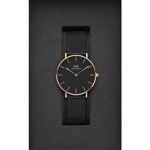Daniel Wellington DW00100307 Watch - Petite 36 Ashfield R BK Daniel Wellington - Stylish Women's Watch (Image 5)