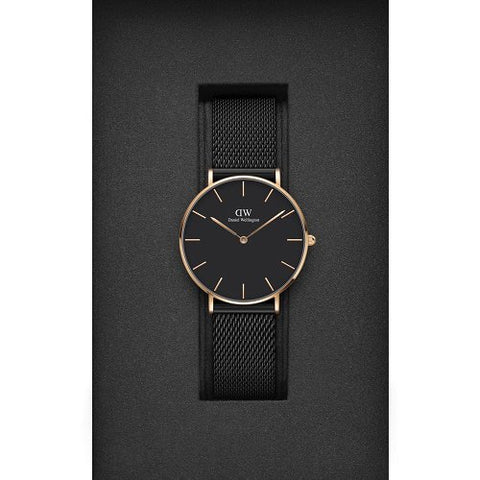 Daniel Wellington DW00100307 Watch - Petite 36 Ashfield R BK Daniel Wellington - Stylish Women's Watch (Image 5)