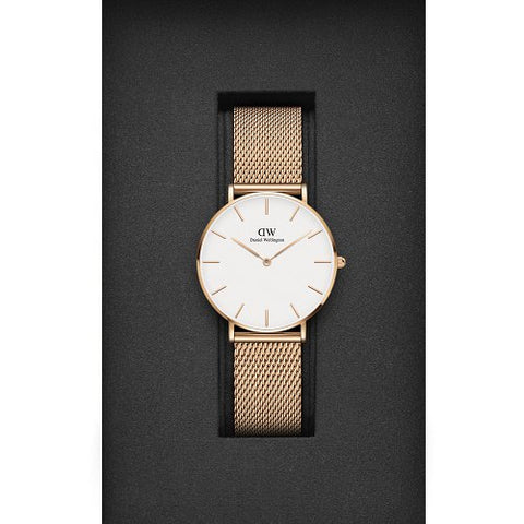 Daniel Wellington DW00100305 Watch - Daniel Wellington Petite Melrose 36mm White Watch - Elegant Women's Timepiece (Image 5)