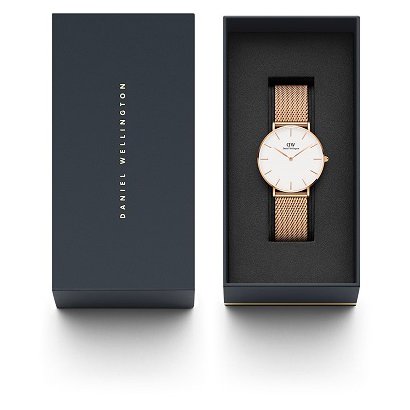 Daniel Wellington DW00100305 Watch - Daniel Wellington Petite Melrose 36mm White Watch - Elegant Women's Timepiece (Image 6)