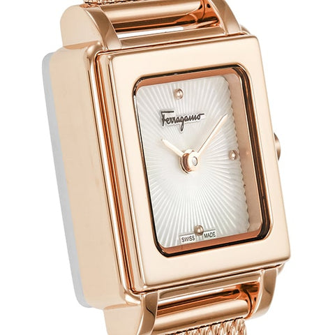 FERRAGAMO SFBY00219 Watch - Women's Elegant Metal Band Watch with 2 Year Warranty, Stylish Design and Reliable Precision (Ima