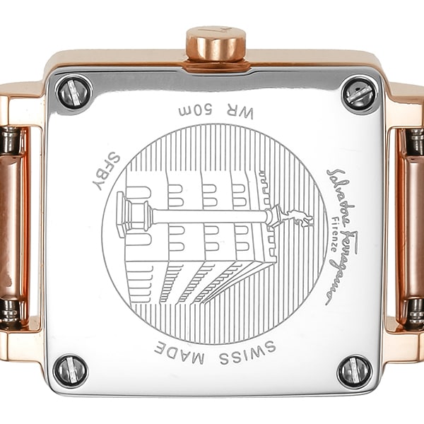 FERRAGAMO SFBY00219 Watch - Women's Elegant Metal Band Watch with 2 Year Warranty, Stylish Design and Reliable Precision (Ima