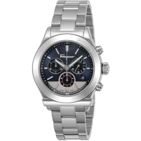 FERRAGAMO SFFM01320 Watch - Men's Watch with Metal Band, Stylish Design, 2 Year Warranty, Perfect for Any Occasion