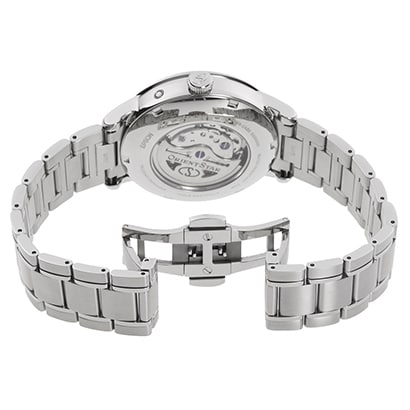 ORIENT RK AY0102S Classic Moon Phase Automatic Mechanical Watch with Manual Winding, Stainless Steel Case, Elegant Design for Men