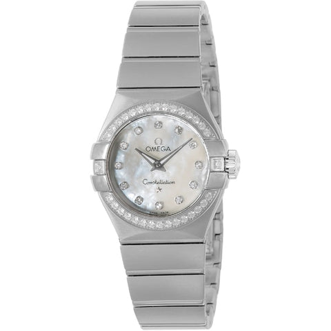 OMEGA 123.15.27.60.55.001 Constellation 5-Year Warranty White [Parallel Import]