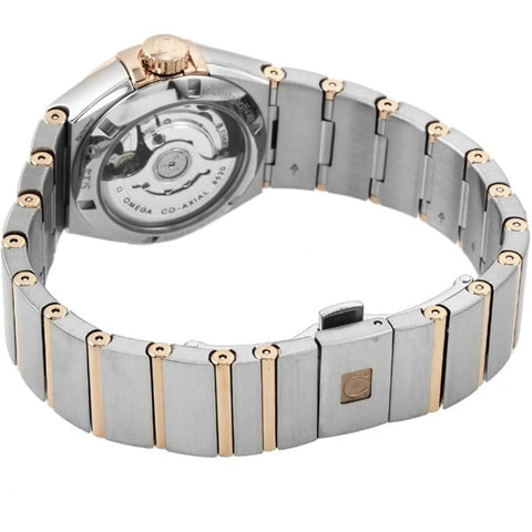 OMEGA 123.25.27.20.55.006 OMEGA Constellation 5-Year Warranty White Dial - Gold/Steel Ladies Watch