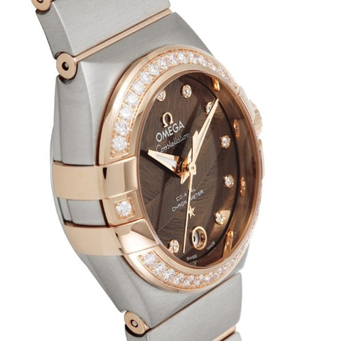 OMEGA 123.25.27.20.63.001 OMEGA Constellation 5-Year Warranty Brown - Luxury Swiss Watch for Men