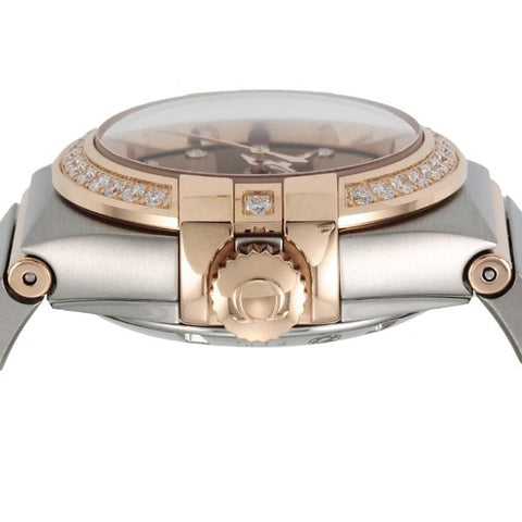 OMEGA 123.25.27.20.63.001 OMEGA Constellation 5-Year Warranty Brown - Luxury Swiss Watch for Men