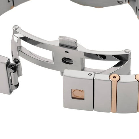 OMEGA 123.25.27.60.55.005 Constellation Quartz Ladies Metal Bracelet Swiss Luxury Watch with 5 Year Warranty