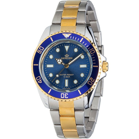 CLEVER SV AM264 BLT Stylish Metal Strap Watch with Water Resistance, Sleek Design, and Durable Construction for Everyday Wear