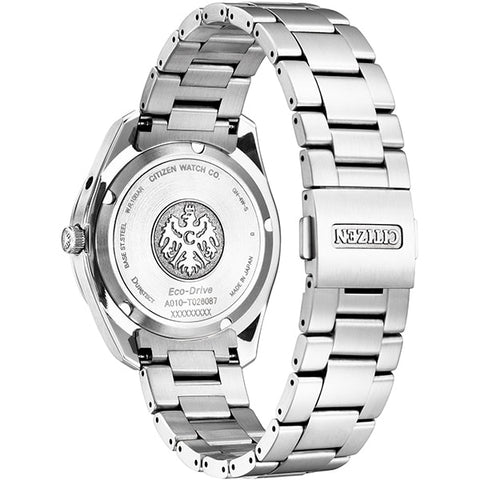 CITIZEN AQ1050 50E High Precision Eco Drive Men's Watch ±5 Seconds Annual Difference Stainless Steel Design
