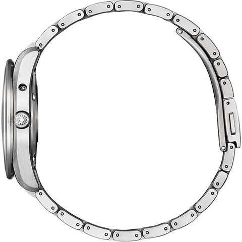 CITIZEN AQ1050 50E High Precision Eco Drive Men's Watch ±5 Seconds Annual Difference Stainless Steel Design