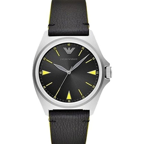 EMPORIO ARMANI AR11330 Watch - Emporio Armani 40mm Black Watch - Stylish Timepiece for Men
