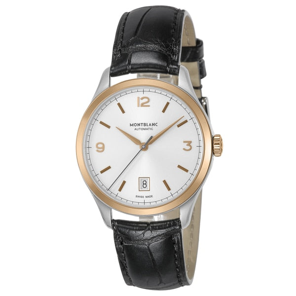 MONTBLANC 112521 Watch - Men's Watch with Leather Strap, Elegant Design, 2 Year Warranty, Imported Quality