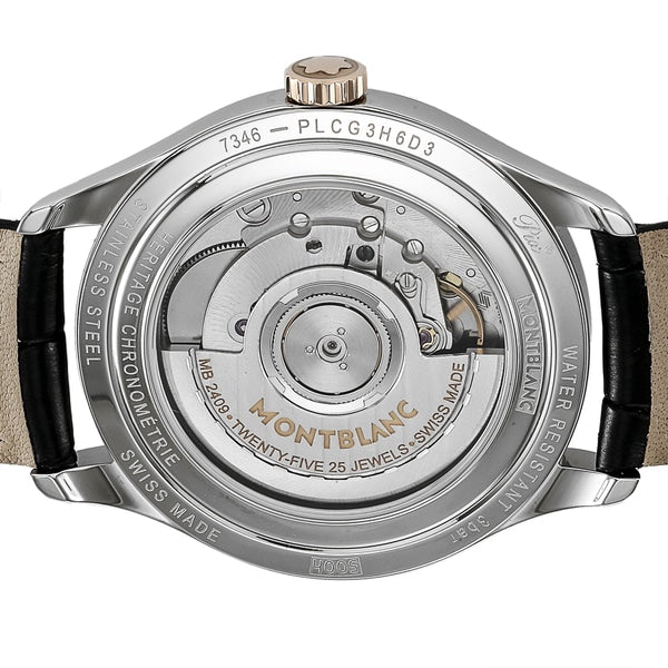 MONTBLANC 112521 Watch - Men's Watch with Leather Strap, Elegant Design, 2 Year Warranty, Imported Quality (Image 6)