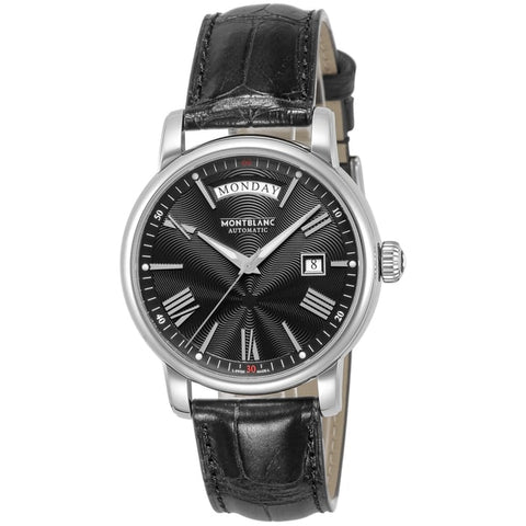 MONTBLANC 115936 Watch - Luxury Men's Watch with Leather Strap Water Resistant Classic Design and 2 Year Warranty