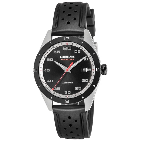 MONTBLANC 116059 Watch - Men's Watch with Rubber Strap, Imported Design, 2 Year Warranty, Stylish and Durable Timepiece