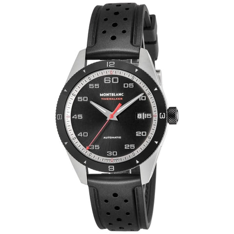 MONTBLANC 116059 Watch - Men's Watch with Rubber Strap, Imported Design, 2 Year Warranty, Stylish and Durable Timepiece