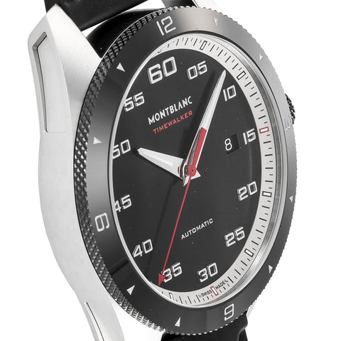 MONTBLANC 116059 Watch - Men's Watch with Rubber Strap, Imported Design, 2 Year Warranty, Stylish and Durable Timepiece (Imag