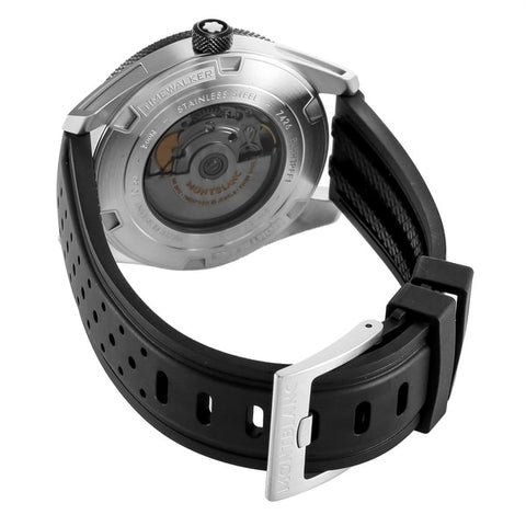 MONTBLANC 116059 Watch - Men's Watch with Rubber Strap, Imported Design, 2 Year Warranty, Stylish and Durable Timepiece (Imag