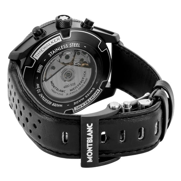 MONTBLANC 116102 Watch - Men's Luxury Watch with Leather Strap Water Resistant Classic Design 2 Year Warranty (Image 5)