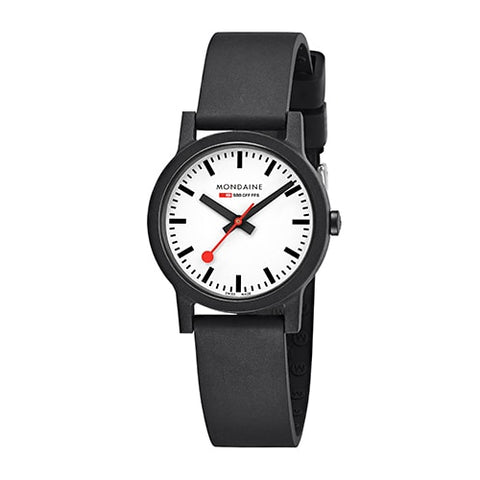 MONDAINE MS1.32110.RB Watch - Essence 32mm MONDAINE White - Swiss Design Watch with Classic Style and Precision