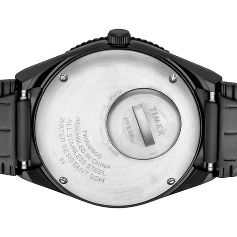 TIMEX TW2U61600 "TIMEX Q - 1-Year Warranty Black Watch | Genuine Product with Stylish Design"