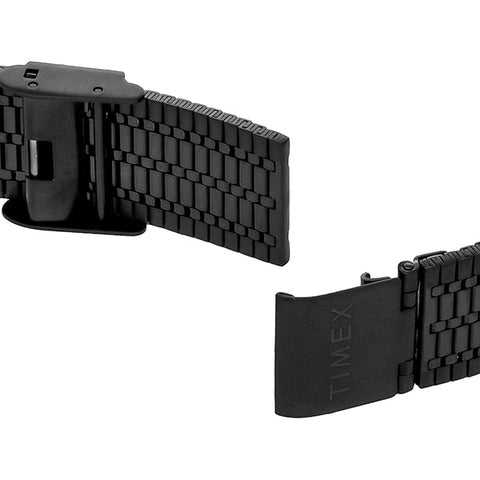 TIMEX TW2U61600 "TIMEX Q - 1-Year Warranty Black Watch | Genuine Product with Stylish Design"