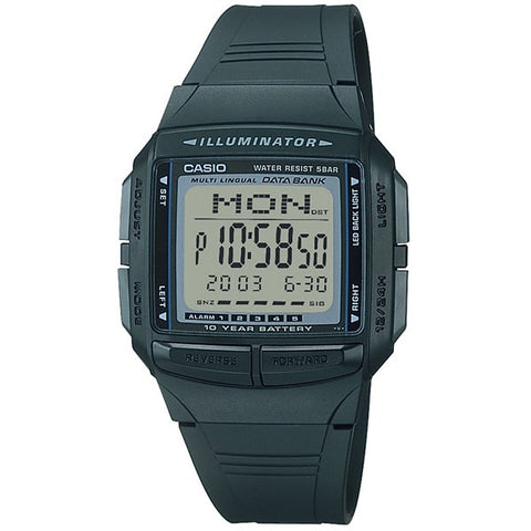 CASIO DB361AJH Standard Watch "Casio Collection" Data Bank DB-36-1AJH - Digital Display, Alarm, and Calculator Functions