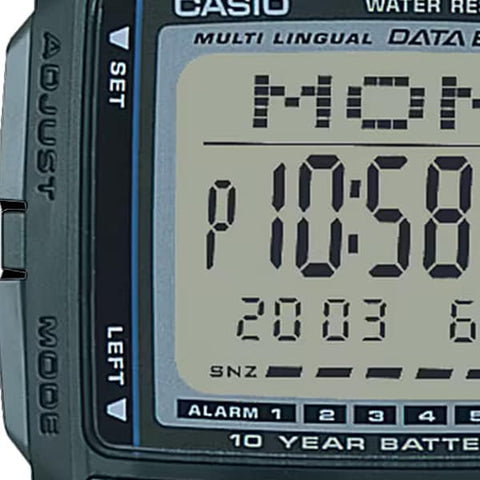 CASIO DB361AJH Standard Watch "Casio Collection" Data Bank DB-36-1AJH - Digital Display, Alarm, and Calculator Functions