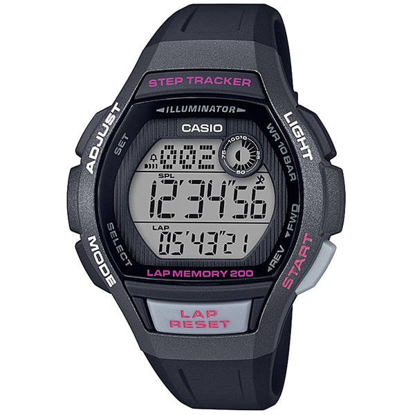 CASIO LWS2000H1AJH Watch - Sports Gear LWS-2000H-1AJH: Versatile Fitness Watch with Advanced Features and Stylish Design