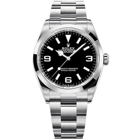 ROLEX 124270 Watch - Explorer 36mm Black 3-Row [Parallel Import]