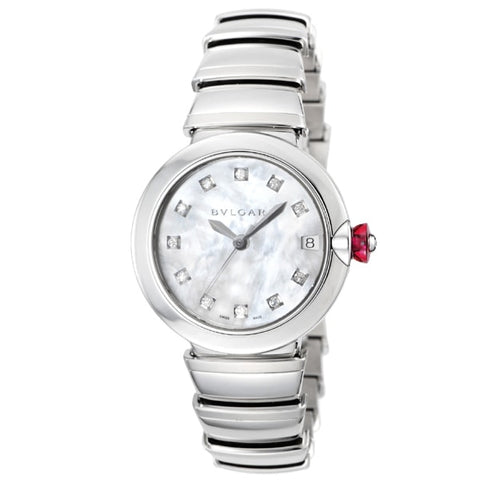 BVLGARI LU33WSSD/11 Watch - Lucea BVLGARI 2-Year Warranty Parallel Import White - Authentic Luxury Fragrance
