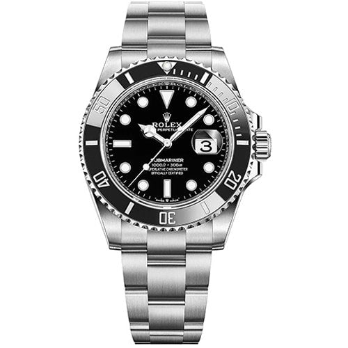 ROLEX 126610LN Watch - ROLEX Submariner Date - Luxury Diver Watch with Black Dial and Ceramic Bezel [Parallel Import]
