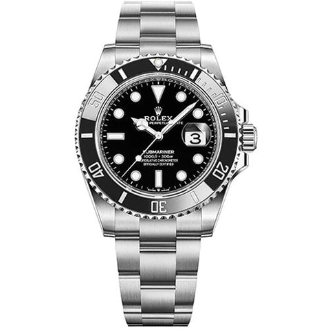 ROLEX 126610LN Watch - ROLEX Submariner Date - Luxury Diver Watch with Black Dial and Ceramic Bezel [Parallel Import]