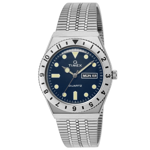 TIMEX TW2V18300 Watch - "TIMEX Q - 1-Year Warranty Navy Watch | Genuine Product with Stylish Design"