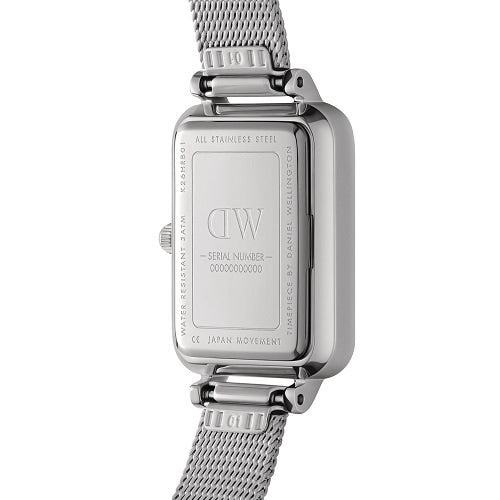 Daniel Wellington DW00100438 Watch - QUADRO 20X26 MESH S WH Ladies (Image 3)