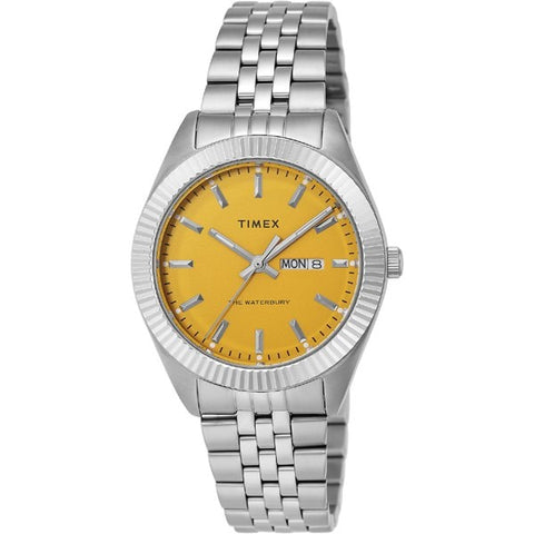 TIMEX TW2V18000 Waterbury Legacy 1-Year Warranty Yellow b | IPPO