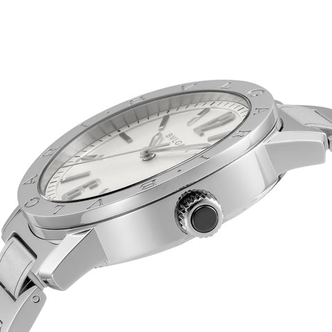 BVLGARI BB39WSSD Men's Metal Belt with Elegant Design, Durable Construction, 2 Year Warranty for Timeless Style and Versatility