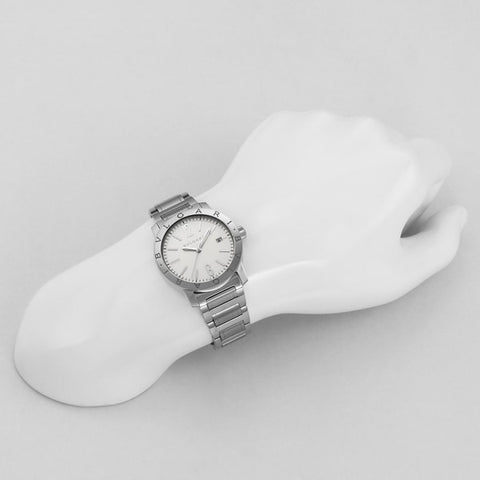 BVLGARI BB39WSSD Men's Metal Belt with Elegant Design, Durable Construction, 2 Year Warranty for Timeless Style and Versatility