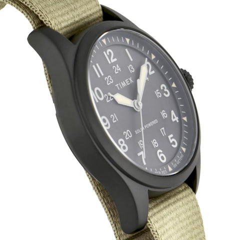 TIMEX TW2V00400 Expedition North Field Post Solar Watch - TIMEX with 1-Year Warranty in Khaki [Genuine Product]