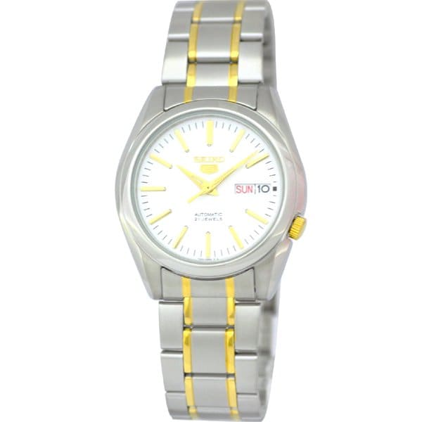 SEIKO SNKL47K1 Watch - 5 Series Men's Automatic Movement Water Resistant Stainless Steel Watch with Date Function