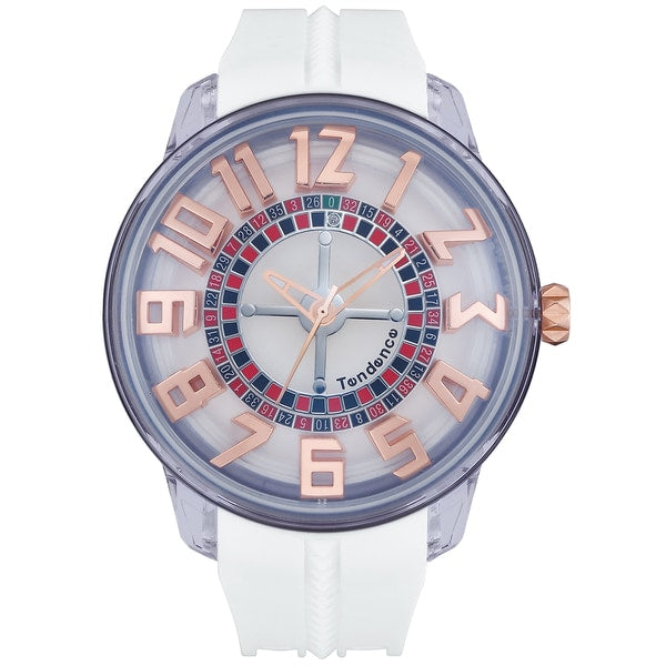 TENDENCE TY023003 Watch - Unisex Rubber Belt with Durable Design, Comfortable Fit, Authentic Style and 2 Year Warranty