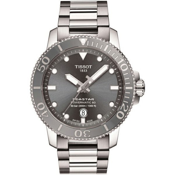 TISSOT T120.407.11.081.01 Watch - T1204071108101 TISSOT Men's Bracelet Gray (Heiko) [Parallel Import]