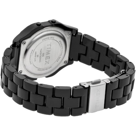 TIMEX TW2V20000 Timex Tile Collection Classic Digital Watch - 1-Year Warranty, Black [Genuine Product]