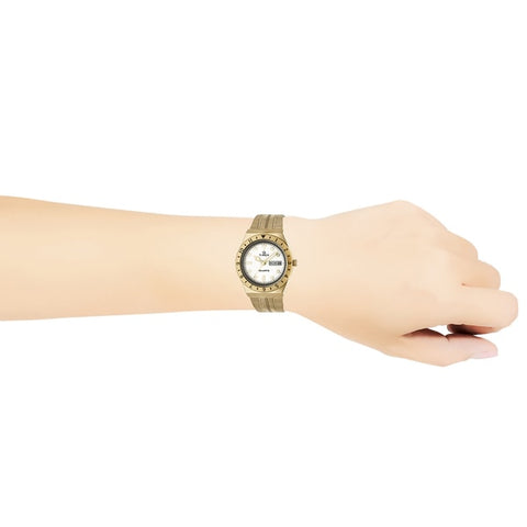 TIMEX TW2U95800 "TIMEX Q Gold Watch with 1-Year Warranty - Genuine Product for Timeless Style"