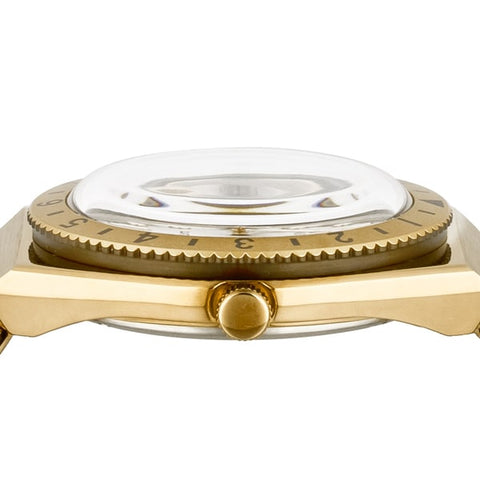 TIMEX TW2U95800 "TIMEX Q Gold Watch with 1-Year Warranty - Genuine Product for Timeless Style"