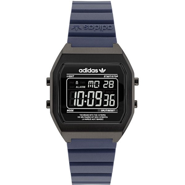 adidas AOST22077 Watch - Resin Belt with Authentic Product Quality, 1 Year Warranty, Durable Design for Everyday Use