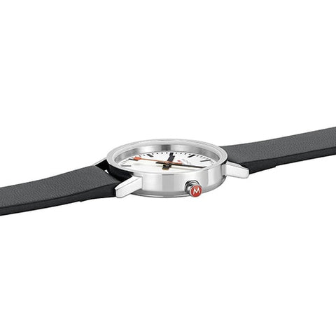 MONDAINE A658.30323.11SBBV Watch - Classic 30mm MONDAINE Swiss Quartz Watch with Genuine Leather Strap (Image 3)